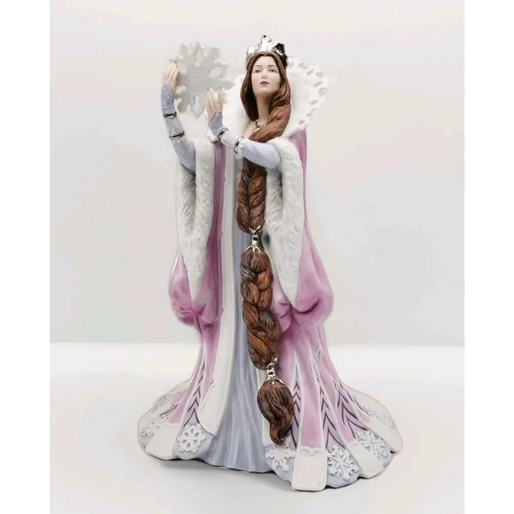 Lenox The Snow Queen Legendary Princesses Figurine Fine Porcelain Vtg New In Box